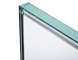 transparenter Glaskantenschutz BALMERO firstglass