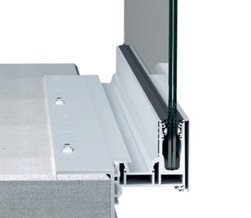Glassline BALARDO aqua control Glasgeländer mit Entwässerung