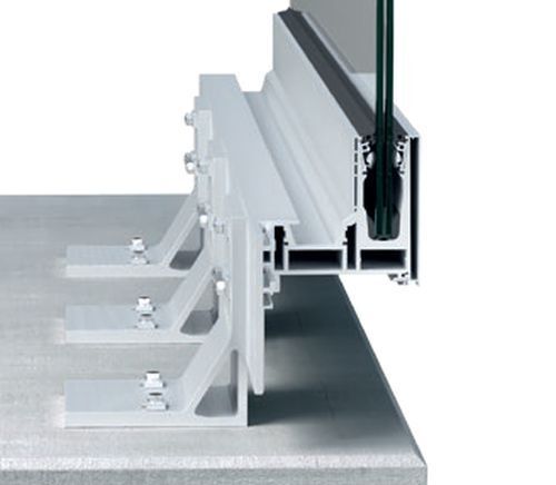 Glassline BALARDO aqua control Glasgeländer mit Entwässerung