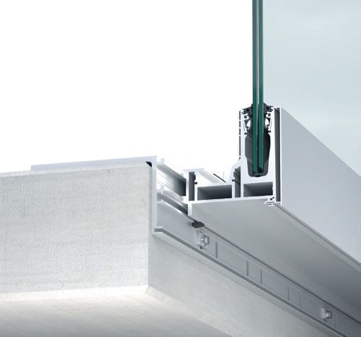 Glassline BALARDO aqua control Glasgeländer mit Entwässerung