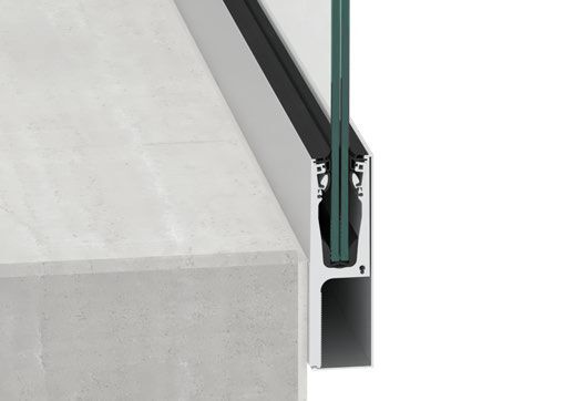 Glassline BALARDO hybrid Ganzglasgeländer