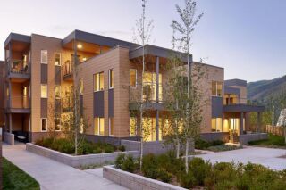 Fassadenverkleidung TRESPA® Pura® NFC Wood Decors