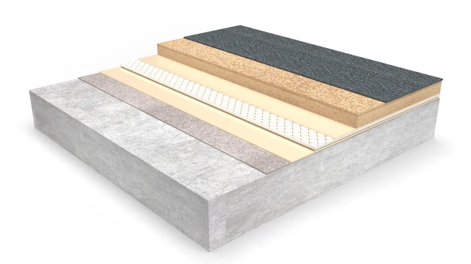 Flowcrete Deckshield Rapide EDF Oberflächenschutzsystem für Parkhäuser, Parkdecks und Tiefgaragen