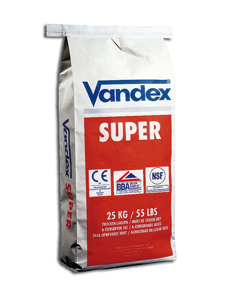 VANDEX SUPER Kristalline Abdichtung