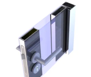 Objektglastür – Typ 751b47-TB42