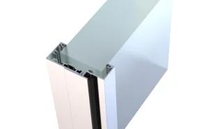 Umfassungszarge mit Wanddickenausgleich (Kantspiegel) – Typ 301 (Kantenradius 2mm) – Typ 321