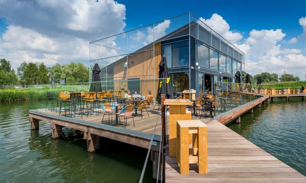 Wakeboardzentrum Antwerpen, Architekt: Inarco Architects bv I Foto: Ton de Bruin Fotografie