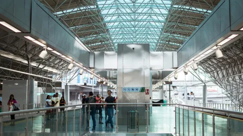 Station der Metro Linie 2, Panama City. Foto: LMT
