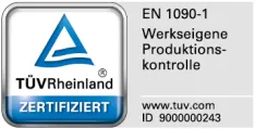 Zertifikat Werkseigene Produktionskontrolle