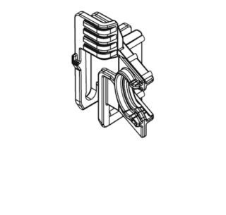 SCHELL Halter MONTUS für Füllventil, Für 12 cm Spülkästen