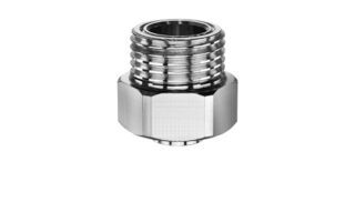SCHELL Durchflussbegrenzer für Eckventile DN 15, Durchfluss druckunabhängig, max.: 4 l/min, DN 15 G 1/2 IG, DN 15 G 1/2 AG, chrom