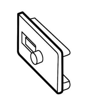 SCHELL Befestigungs-Set, Für MONTUS Spülkasten 8 cm