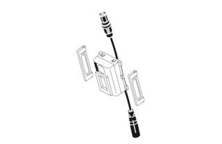 SCHELL E-Modul für PURIS E und VENUS E, Mit Programmstruktur ab 10/2015, inkl. Adapterkabel, Netzteilausführung, Kabellänge Stromversorgung 290 mm