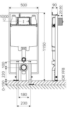 SCHELL MONTUS WC-Modul