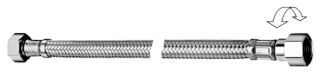 SCHELL Schlauch Clean-Flex S, flexibel, 300 mm, 2x Überwurfmutter G 3/8 IG mit vormontierter Dichtung