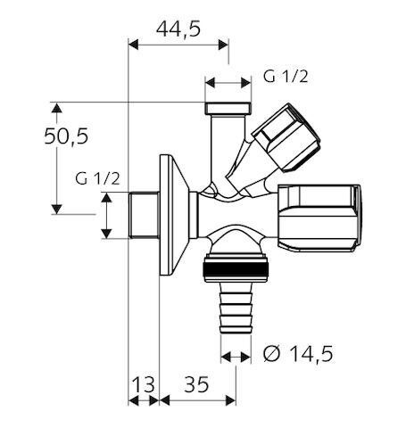 SCHELL COMFORT Eckventil SCHELL COMFORT Eckventil