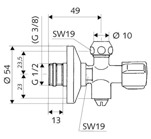 SCHELL COMFORT Eckventil SCHELL COMFORT Eckventil