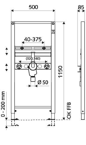 SCHELL MONTUS Waschtisch-Modul