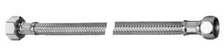SCHELL Schlauch Clean-Fix S, flexibel, 1000 mm, Überwurfmutter G 1/2 IG mit vormontierter Dichtung, Überwurfmutter G 3/8 IG mit vormontierter Dichtung