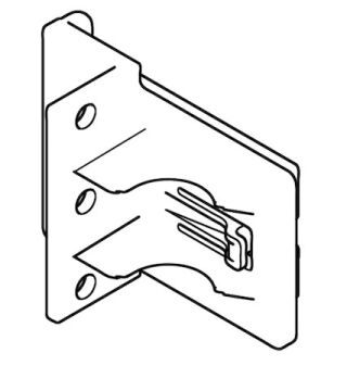 SCHELL Befestigungs-Set Rahmen, Für MONTUS Spülkasten 8 cm