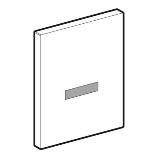 SCHELL Urinal-Frontplatte EDITION E, chrom