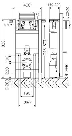 SCHELL MONTUS WC-Modul