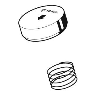 SCHELL Betätigungsgriff PURIS SC-K, chrom