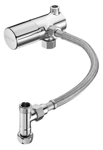 SCHELL Eckventil-Thermostat Set, Flexible Ausführung