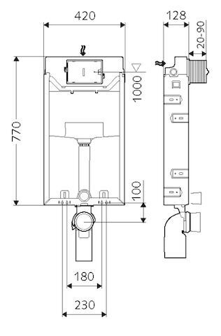 SCHELL MONTUS WC-Modul