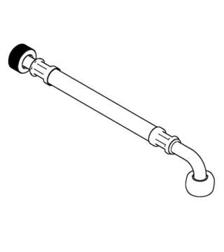 SCHELL Flexibler Schlauch, Für MONTUS Spülkasten 8 cm