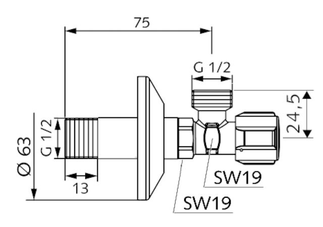 SCHELL COMFORT Eckventil SCHELL COMFORT Eckventil