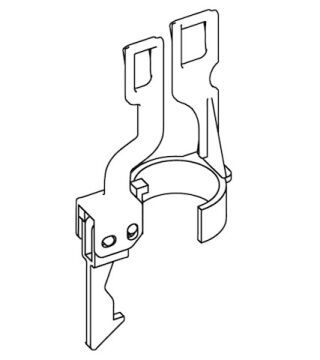 SCHELL Anker Auslaufventil, Für MONTUS Spülkasten 8 cm