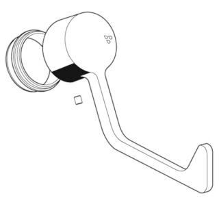 SCHELL Armhebel Thermostat VITUS, chrom
