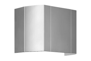 SCHELL Anschlussblende Duschpaneel LINUS, Anschlussblende, Aufmaß-150 - 450 mm, gebürstet, eloxiert (Fertigung ab 07/2020)