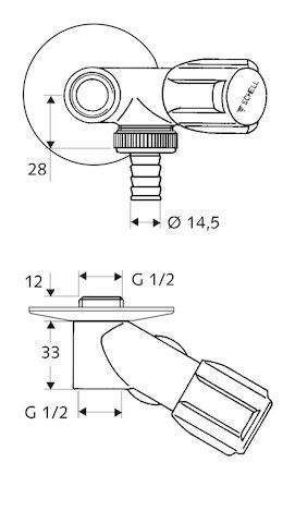 SCHELL COMFORT NA-Ventil