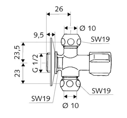 SCHELL COMFORT Eckventil SCHELL COMFORT Eckventil