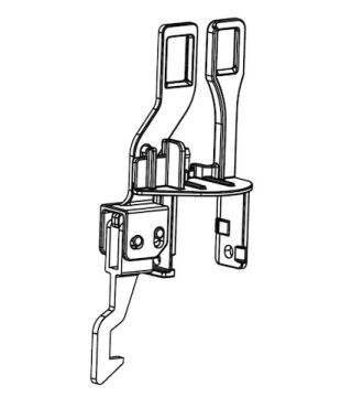 SCHELL Anker für Auslaufventil, Für MONTUS Spülkasten 12 cm
