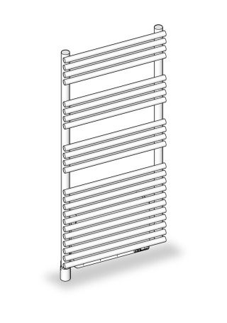 Zehnder Design-Heizkörper Bad Forma Air, elektrisch