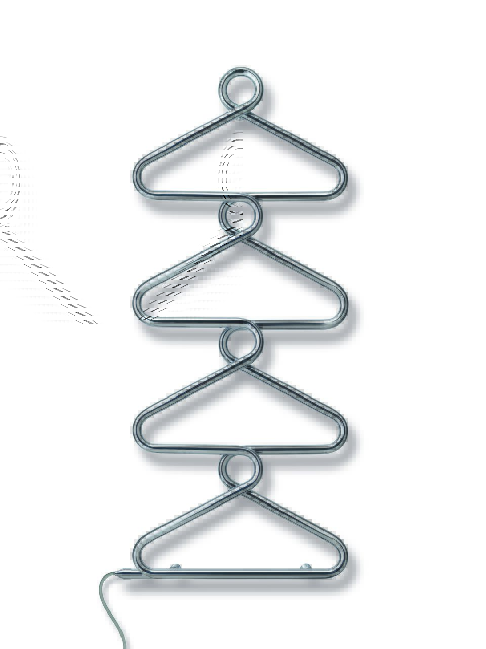 Zehnder Design-Heizkörper Bad Archibald elektrisch, Chrom