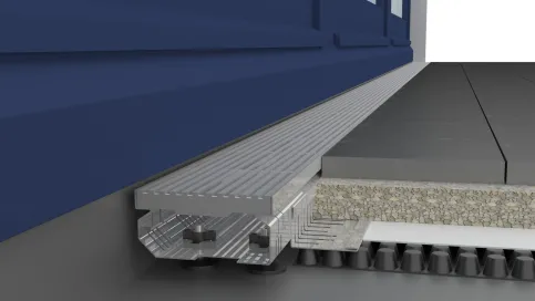 MONSUN® DRAINTEC Entwässerungsrinne höhenverstellbar - Baubreite 100, 125, 155, 200, 250 mm
