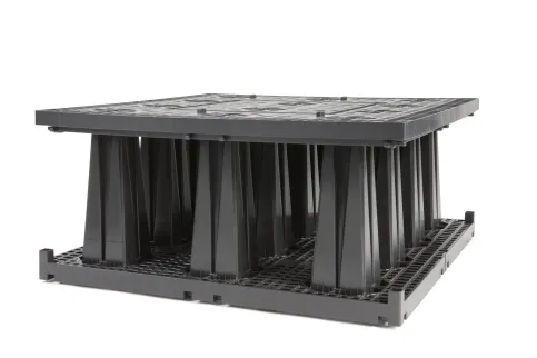 RAUSIKKO Box SX 8.3, LxBxH 800 x 800 x 330 mm, schwarz