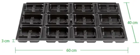 TOPGREEN Gründachschale GDS 15