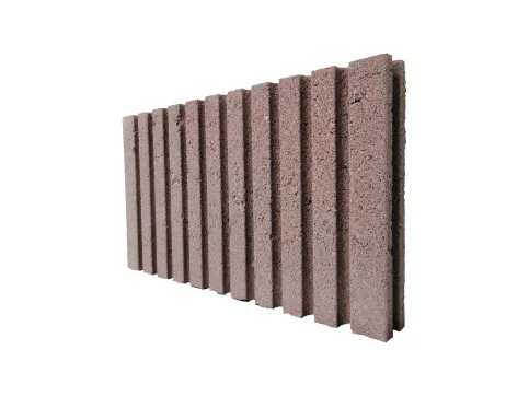 Formplatten aus Lavasplitt oder Kalksplitt- Blähton