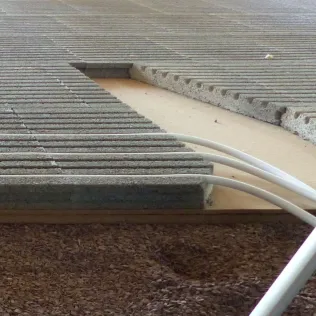 LITHOWOOD: Aufbau im Querschnitt