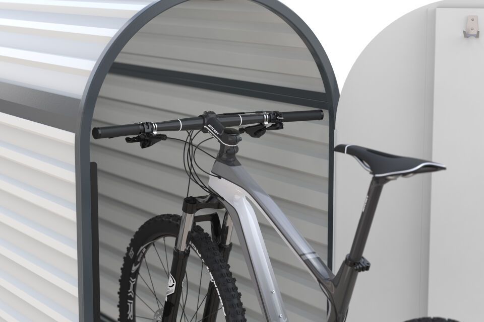 Fahrradparksystem Fahrradgarage BikeBox 3