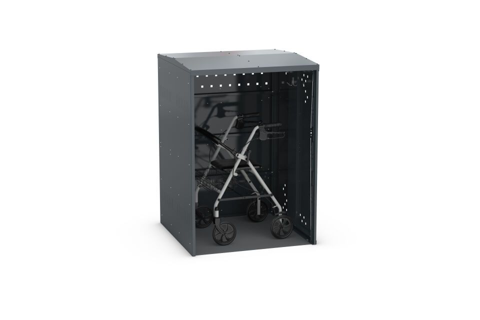 Überdachungssystem Einhausung Rollatorbox
