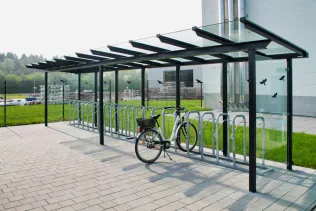 Fahrradüberdachung Modell Passau