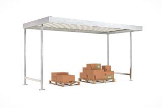Überdachungssystem Materialüberdachung Leipzig