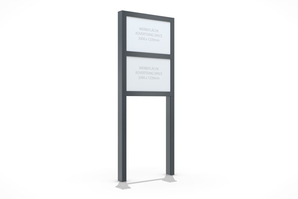 Informationssystem Werbepylon BigSign
