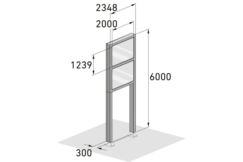 Informationssystem Werbepylon BigSign